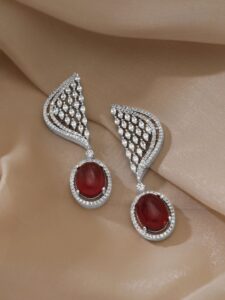 rubans-silver-toned-geometric-drop-earrings-earrings-34301510746286