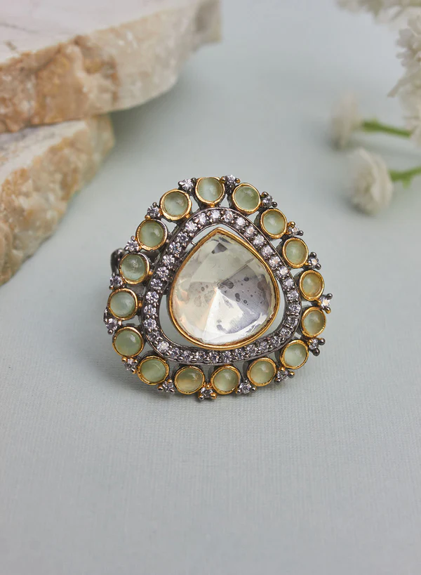 Alayna Polki Ring - Image 2