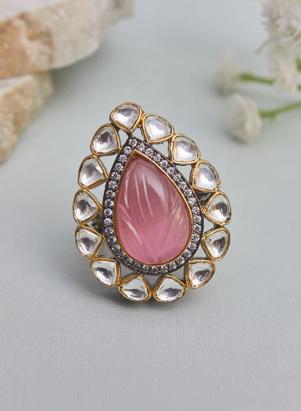 Davina Polki Ring - Image 4