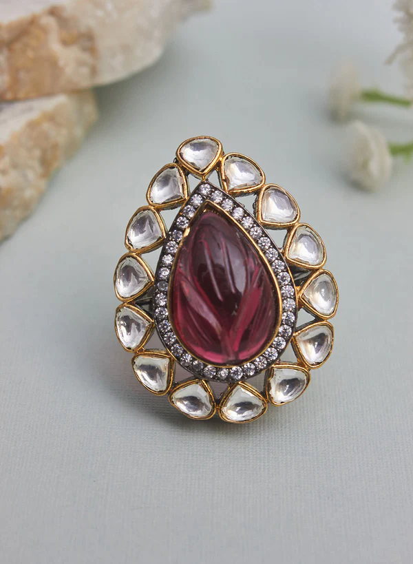 Davina Polki Ring - Image 3